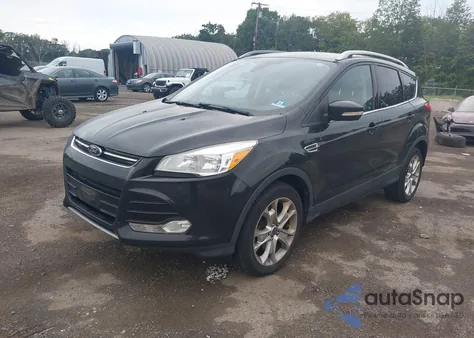 2014 Ford Escape Titanium из США, поврежденный, VIN 1FMCU9J98EUB90953